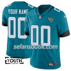 Jacksonville Jaguars Tröjor Custom Teal - Barn